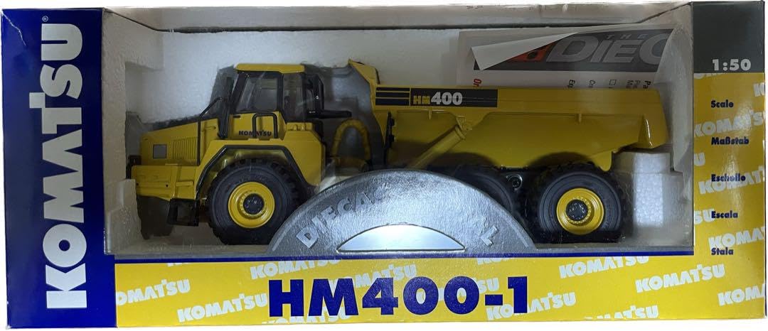 Komatsu HM400 ダンプトラック 1/50 Komatsu HM400-5 Articulated Dump Truck